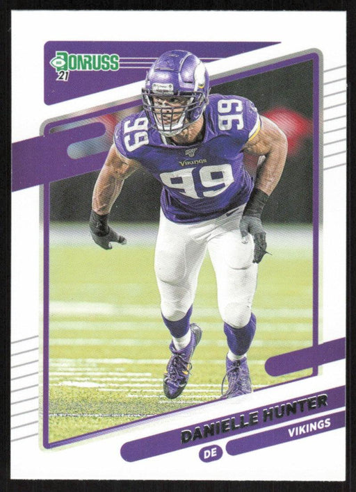 Danielle Hunter 2021 Donruss Football # 131 Minnesota Vikings Base - Collectible Craze America