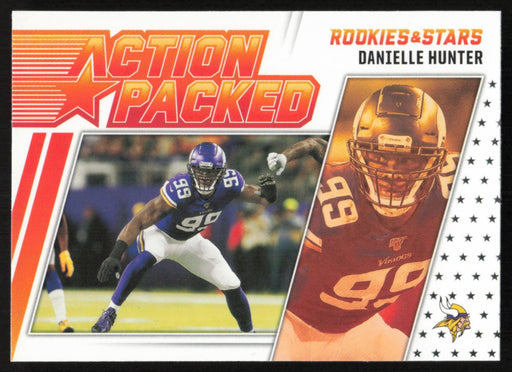 Danielle Hunter 2021 Panini Rookie & Stars # AP-30 Action Packed Minnesota Vikings - Collectible Craze America