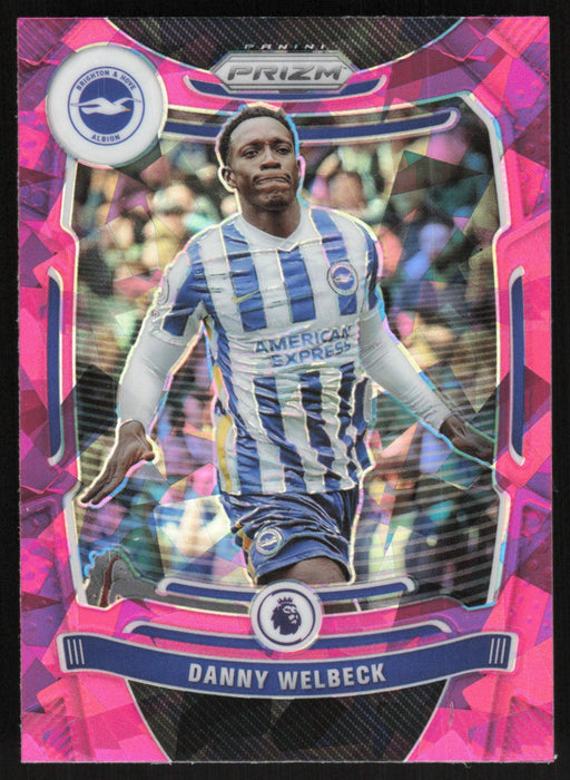 Danny Welbeck 2021 Panini Prizm Premier League # 193 Pink Ice Brighton & Hove Albion - Collectible Craze America