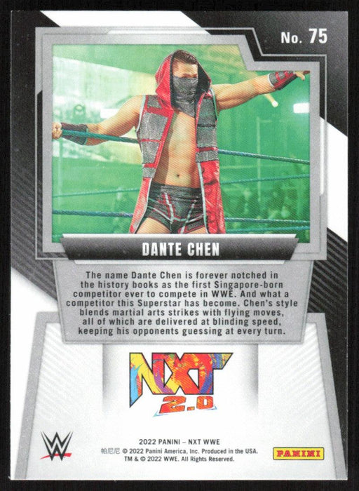 Dante Chen 2022 Panini NXT WWE # 75 RC Base NXT 2.0 - Collectible Craze America