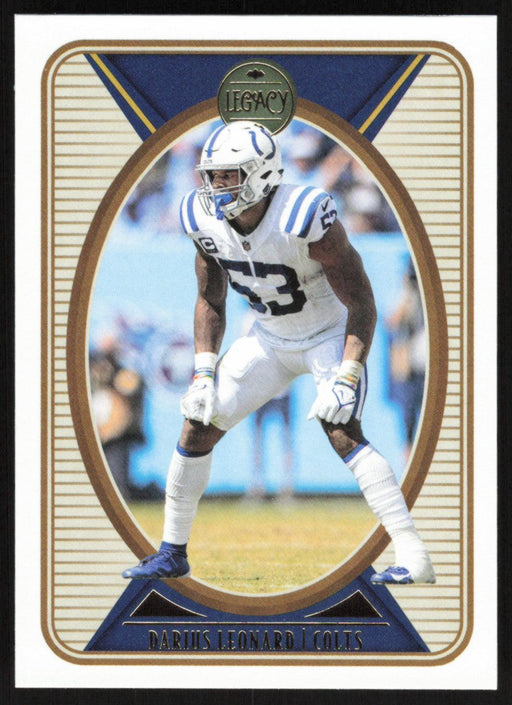 Darius Leonard 2022 Panini Legacy Football Base # 41 Indianapolis Colts - Collectible Craze America