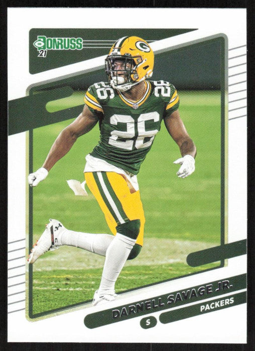 Darnell Savage Jr. 2021 Donruss Football # 161 Green Bay Packers Base - Collectible Craze America