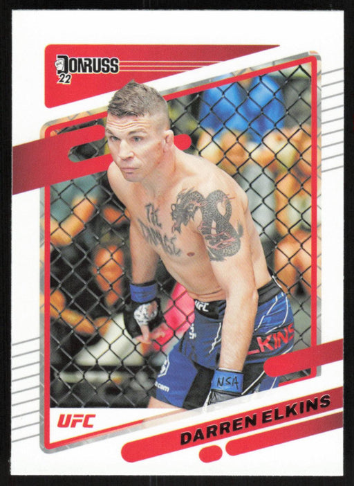 Darren Elkins 2022 Panini Donruss UFC Base # 167 Featherweight - Collectible Craze America