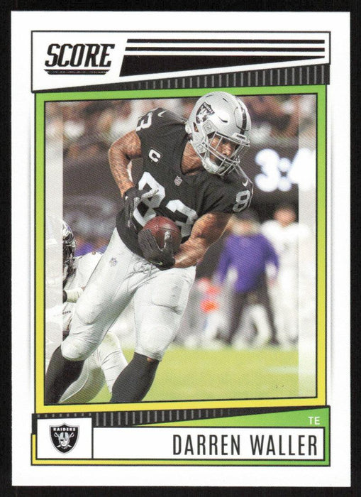 Darren Waller 2022 Panini Score Football # 124 Base Las Vegas Raiders - Collectible Craze America