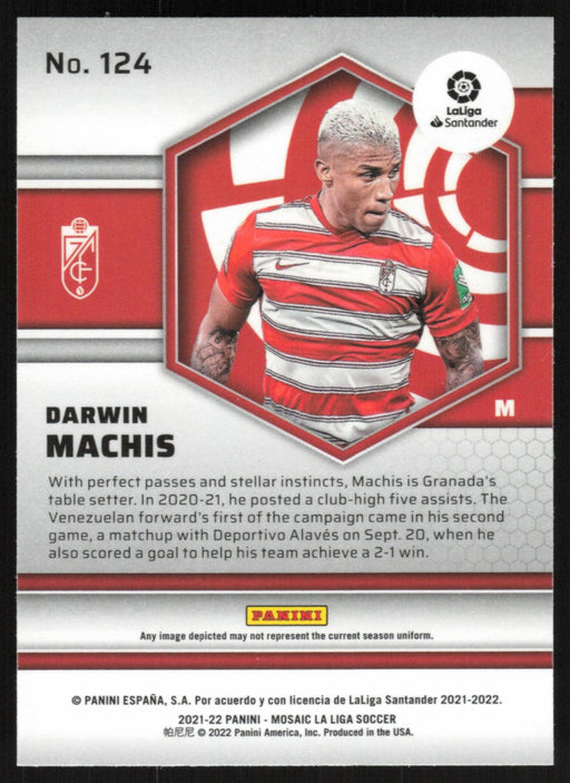 Darwin Machis 2021 Panini Mosaic La Liga # 124 Granada CF Base - Collectible Craze America