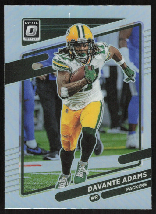 Davante Adams 2021 Donruss Optic # 88 Silver Prizm Green Bay Packers - Collectible Craze America