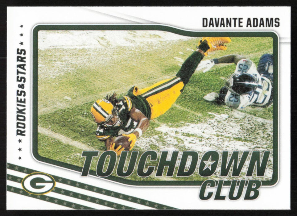 Davante Adams 2021 Panini Rookie & Stars # TDC-2 Touchdown Club Green Bay Packers - Collectible Craze America