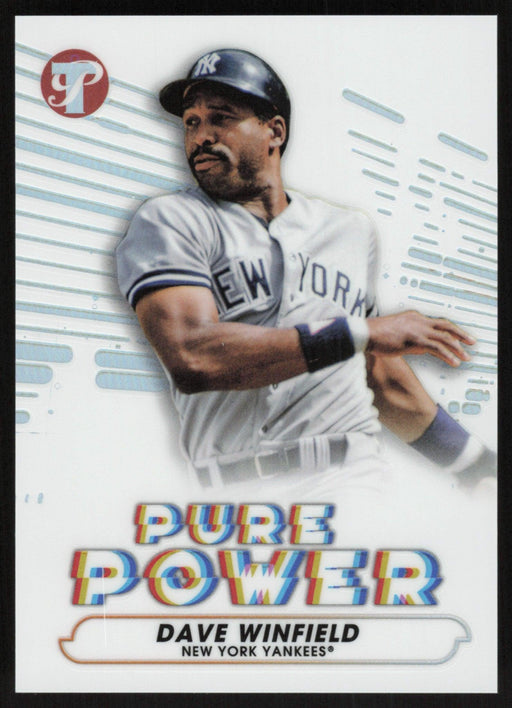 Dave Winfield 2022 Topps Pristine # PP-4 Pure Power Insert New York Yankees - Collectible Craze America