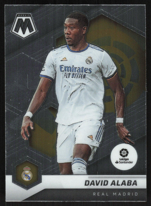 David Alaba 2021 Panini Mosaic La Liga # 82 Real Madrid Base - Collectible Craze America