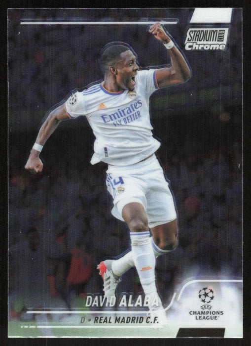 David Alaba 2021 Topps Stadium Club Chrome UEFA Champions League # 5 Real Madrid C.F. Base - Collectible Craze America