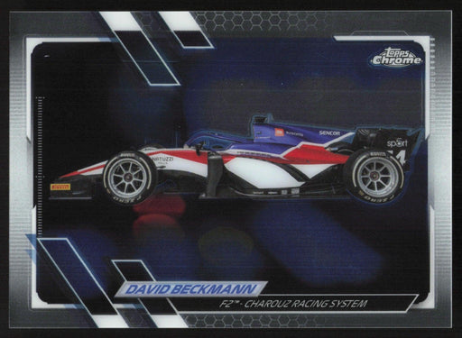 David Beckmann 2021 Topps Chrome Formula 1 # 128 F2 - Charouz Racing System - Collectible Craze America