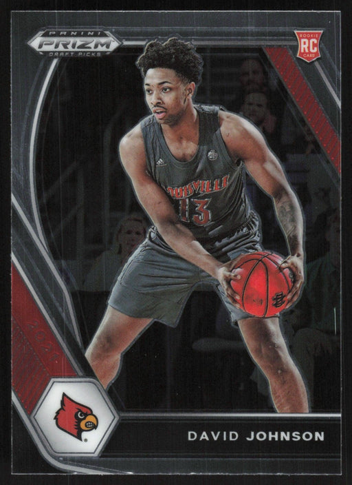 David Johnson 2021 Panini Prizm Draft Picks # 38 RC Louisville Cardinals - Collectible Craze America
