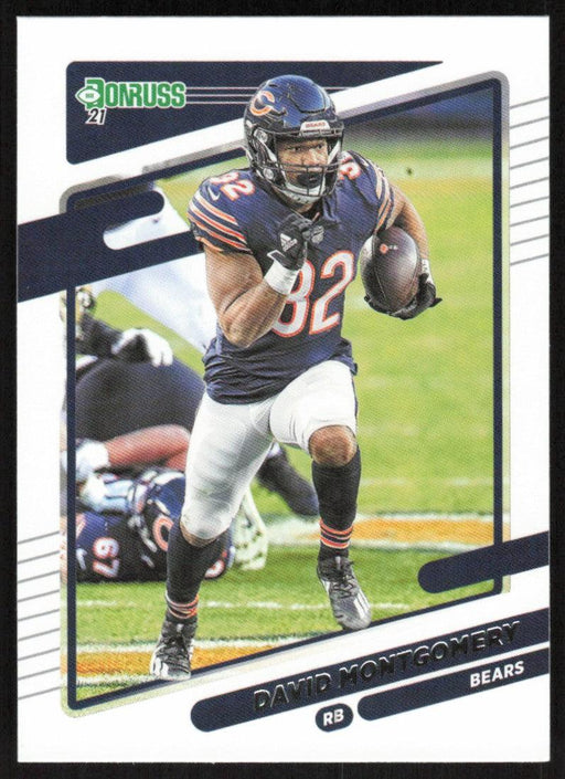 David Montgomery 2021 Donruss Football # 205 Chicago Bears Base - Collectible Craze America