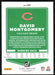 David Montgomery 2021 Donruss Football # 205 Chicago Bears Base - Collectible Craze America