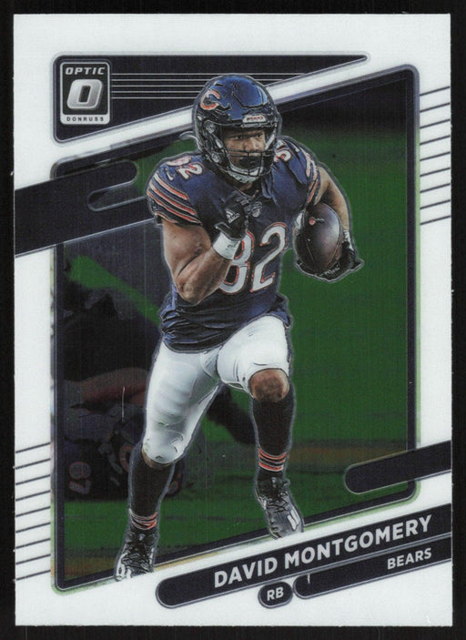 David Montgomery 2021 Donruss Optic # 79 Chicago Bears - Collectible Craze America