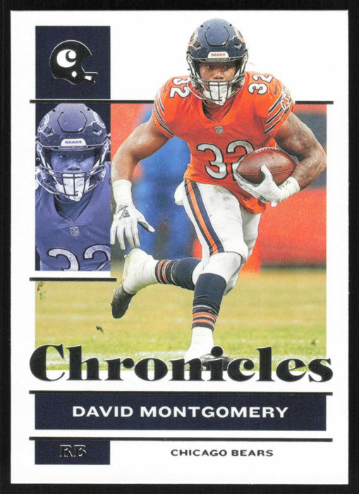 David Montgomery 2021 Panini Chronicles # 20 Chicago Bears Base - Collectible Craze America