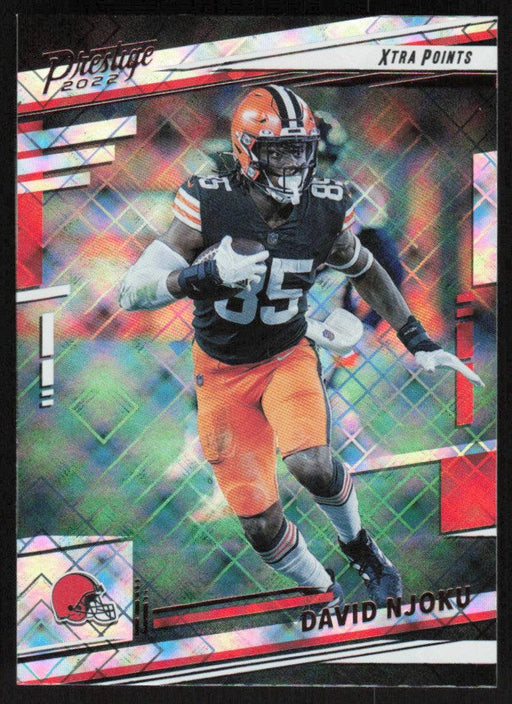 David Njoku 2022 Panini Prestige Xtra Points # 67 Diamond Cleveland Browns - Collectible Craze America