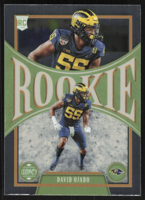 David Ojabo 2022 Panini Legacy # 175 RC Premium Edition Baltimore Ravens - Collectible Craze America