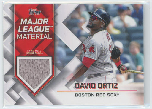 David Ortiz 2022 Topps Major League Material Relics # MLM-DO Patch Boston Red Sox - Collectible Craze America