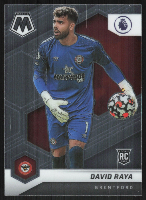 David Raya 2021 Panini Mosaic Premier League # 72 RC Brentford Base - Collectible Craze America