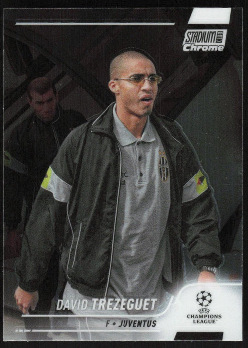 David Trezeguet 2021 Topps Stadium Club Chrome UEFA Champions League # 38 Juventus Base - Collectible Craze America