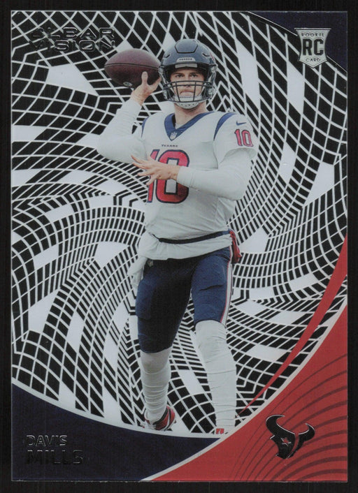 Davis Mills 2021 Panini Chronicles Clear Vision # CVR-26 RC Houston Texans - Collectible Craze America