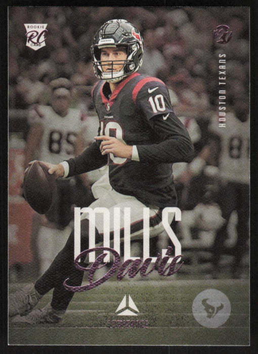 Davis Mills 2021 Panini Chronicles Luminance # 218 RC Pink Houston Texans - Collectible Craze America