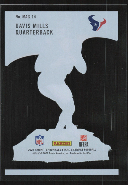 Davis Mills 2021 Panini Chronicles Magnitude # MAG-14 RC Houston Texans - Collectible Craze America