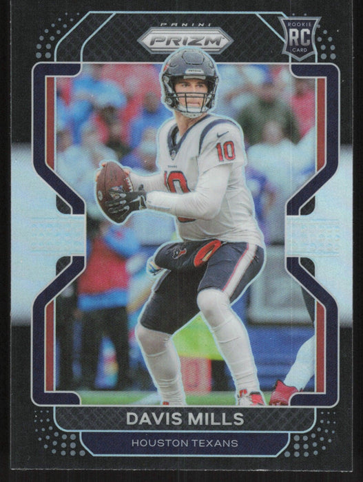 Davis Mills 2021 Panini Chronicles Prizm Black Silver # PB-15 RC Houston Texans - Collectible Craze America