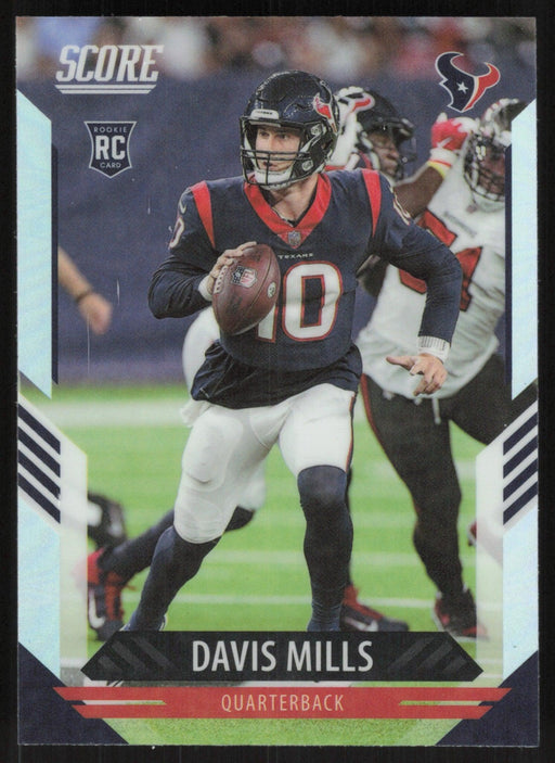 Davis Mills 2021 Panini Chronicles Score Update Rookies Silver # 418 RC Houston Texans - Collectible Craze America