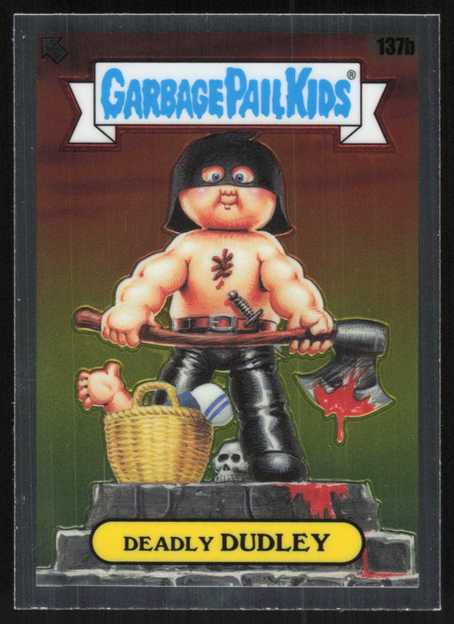 Deadly DUDLEY 2021 Topps Chrome Garbage Pail Kids Original Series 4 # 137B - Collectible Craze America