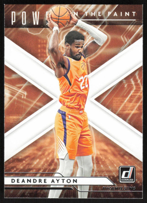 Deandre Ayton 2021 Donruss Power in the Paint # 8 Phoenix Suns - Collectible Craze America