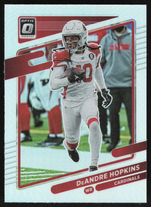 DeAndre Hopkins 2021 Donruss Optic # 177 Silver Prizm Arizona Cardinals - Collectible Craze America