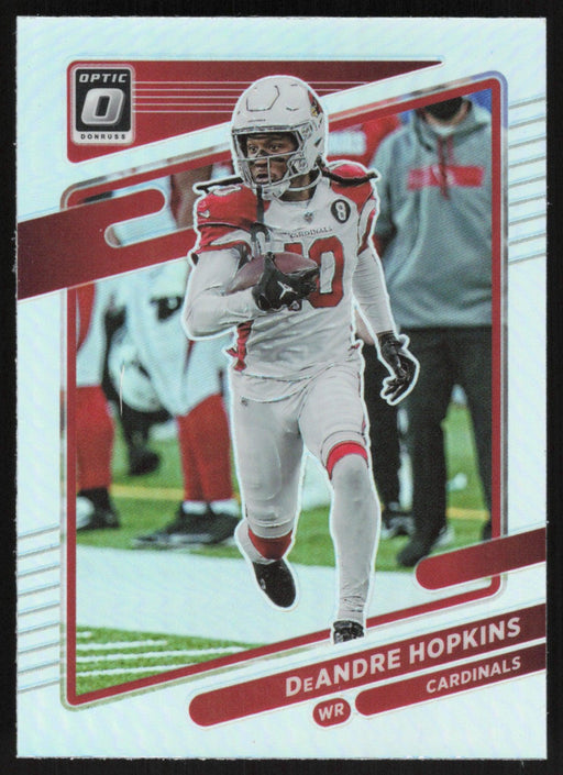 DeAndre Hopkins 2021 Donruss Optic # 177 Silver Prizm Arizona Cardinals - Collectible Craze America