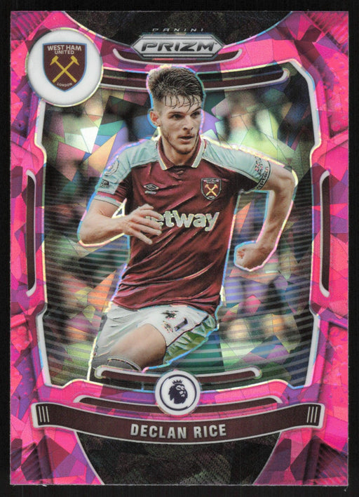 Declan Rice 2021 Panini Prizm Premier League # 237 Pink Ice West Ham United - Collectible Craze America