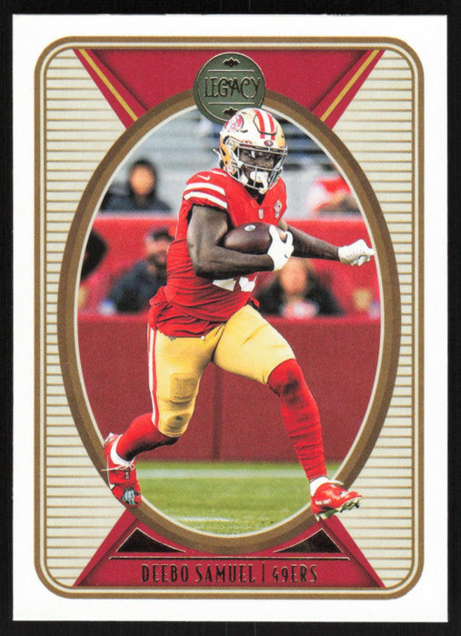 Deebo Samuel 2022 Panini Legacy Football Base # 88 San Francisco 49ers - Collectible Craze America