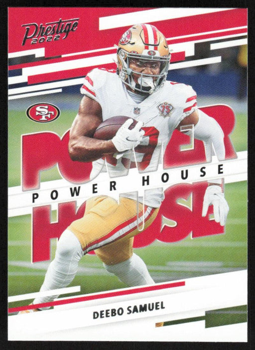 Deebo Samuel 2022 Panini Prestige Power House # PH-11 Insert San Francisco 49ers - Collectible Craze America