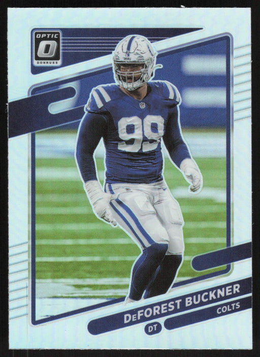 DeForest Buckner 2021 Donruss Optic # 111 Silver Prizm Indianapolis Colts - Collectible Craze America