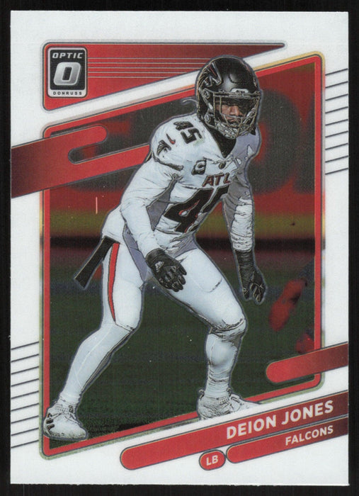 Deion Jones 2021 Donruss Optic # 155 Atlanta Falcons - Collectible Craze America