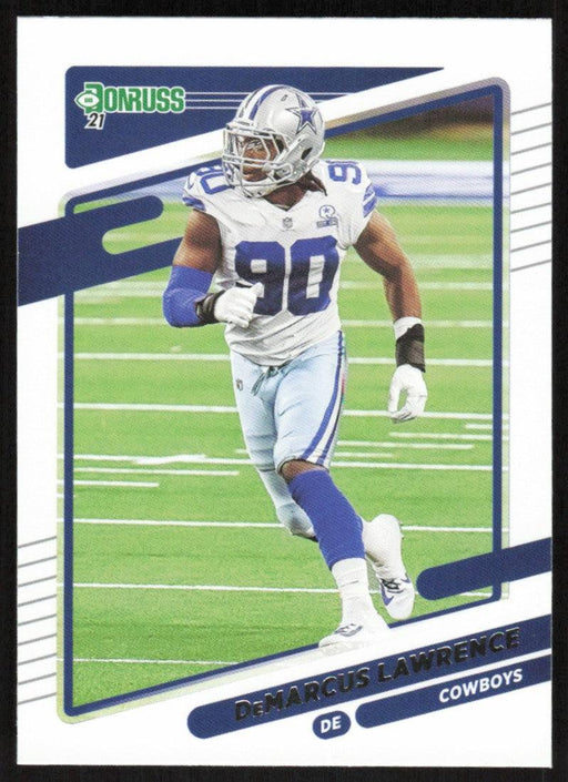 DeMarcus Lawrence 2021 Donruss Football # 193 Dallas Cowboys Base - Collectible Craze America