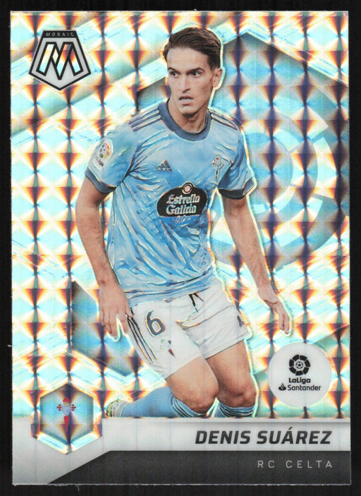 Denis Suarez 2021 Panini Mosaic La Liga # 152 Mosaic Prizm RC Celta - Collectible Craze America