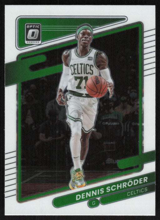Dennis Schroder 2021 Panini Donruss Optic # 108 Boston Celtics Base - Collectible Craze America