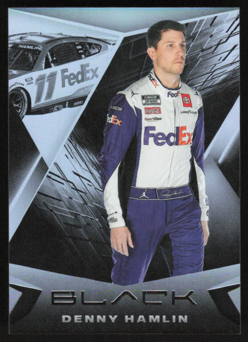 Denny Hamlin 2022 Panini Chronicles Racing Black # 6 - Collectible Craze America