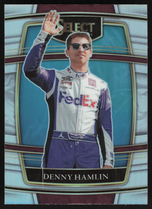 Denny Hamlin 2022 Panini Chronicles Racing Select # 8 Silver Prizm - Collectible Craze America