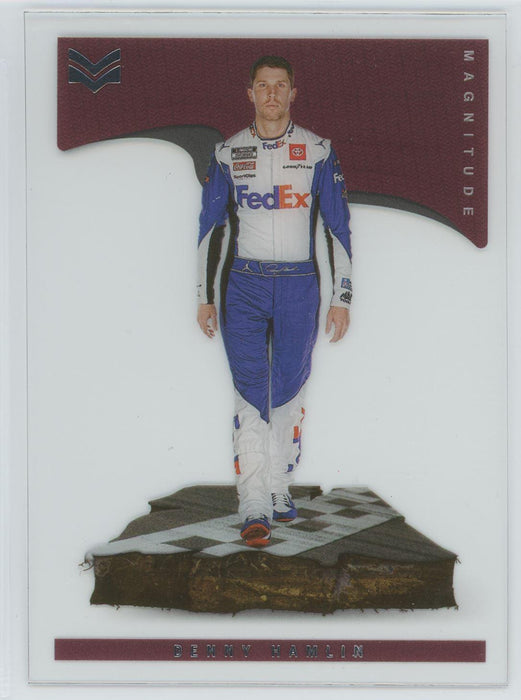 Denny Hamlin 2022 Panini Chronicles Racing Stars and Stripes Magnitude # 10 - Collectible Craze America