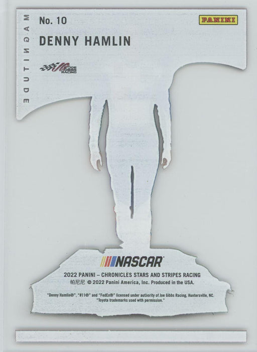 Denny Hamlin 2022 Panini Chronicles Racing Stars and Stripes Magnitude # 10 - Collectible Craze America