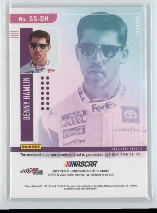 Denny Hamlin 2022 Panini Chronicles Racing Status # SS-DH - Collectible Craze America
