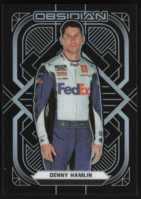 Denny Hamlin 2022 Panini Racing Chronicles Obsidian # 36 - Collectible Craze America