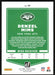 Denzel Mims 2021 Donruss Football # 39 New York Jets Base - Collectible Craze America