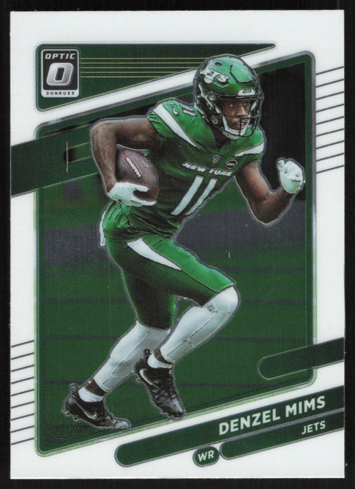 Denzel Mims 2021 Donruss Optic # 72 New York Jets - Collectible Craze America